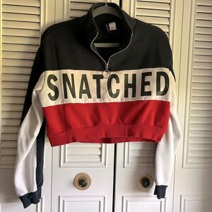 H&M crop sweatshirt